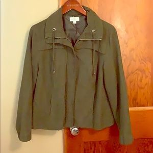 Army green jacket